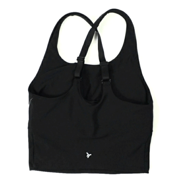 Old Navy Active Black Powersoft Go Dry Long Line Sports Bra Womens XS NWT - Picture 2 of 7